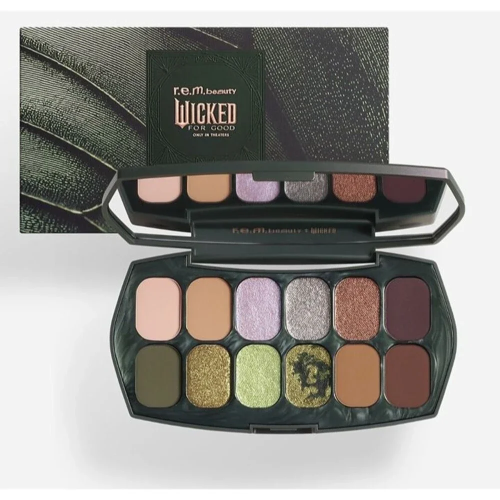 r.e.m. beauty x Wicked: For Good Ozian Forest Eyeshadow Palette BNIB